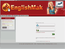 Tablet Screenshot of e-school.englishmak.com